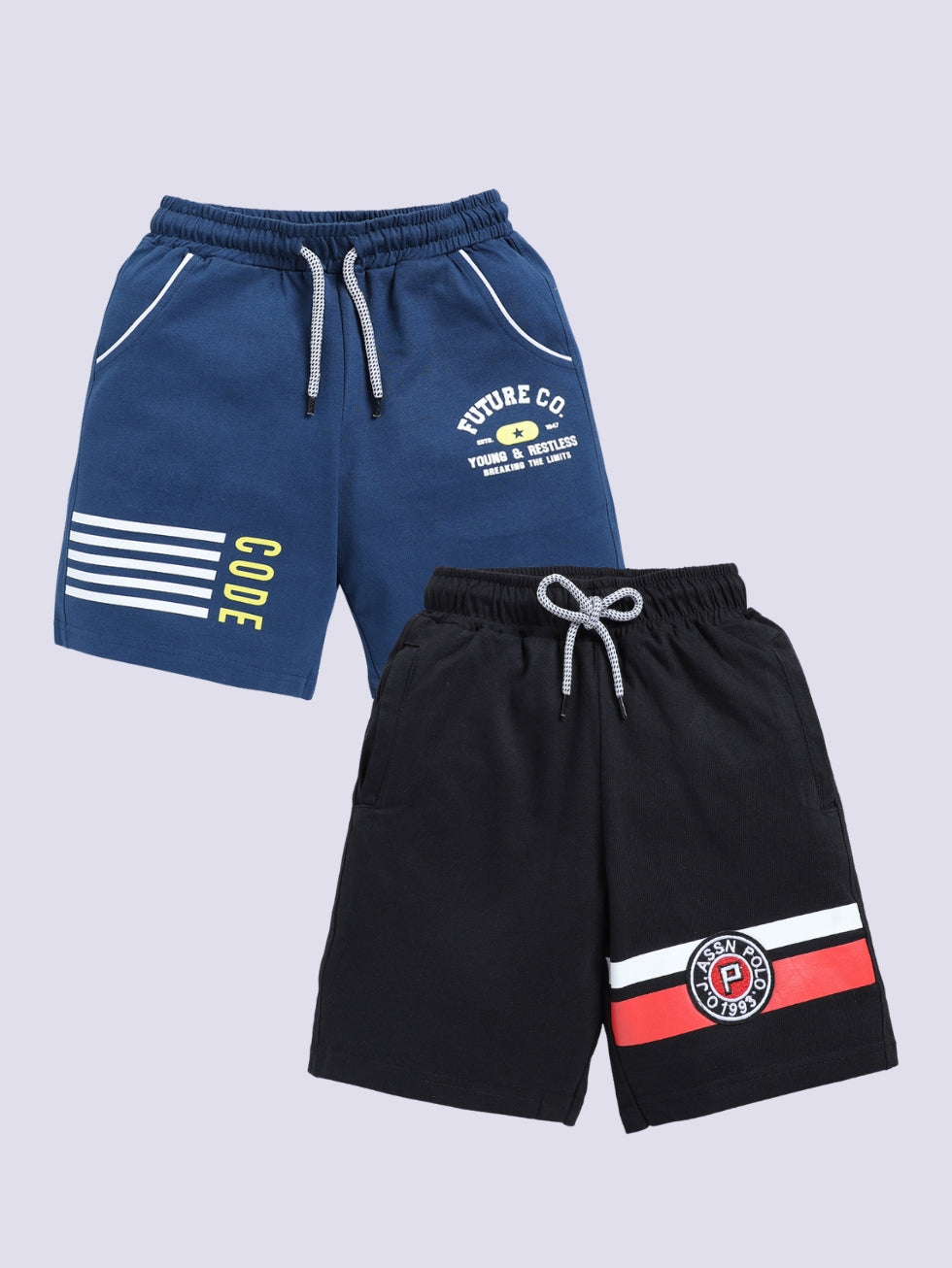 Boys shorts Combo set (pack of 2)