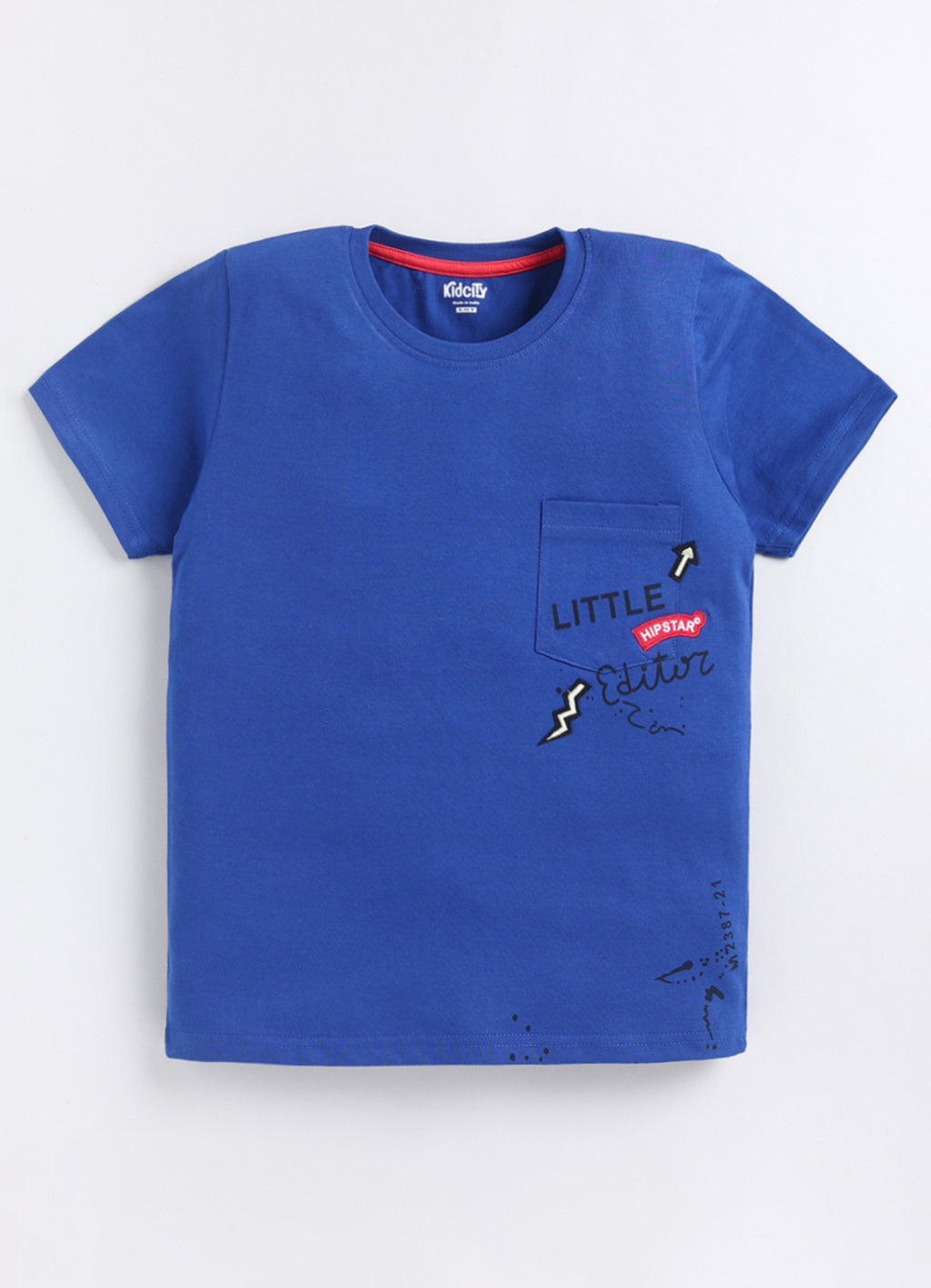 Cool Graphic Pocket T-Shirt