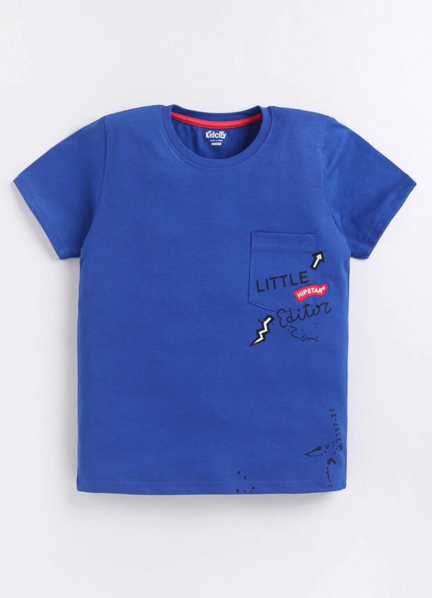 Cool Graphic Pocket T-Shirt