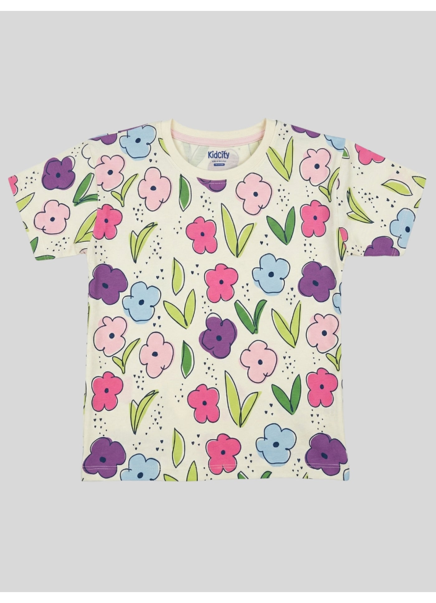 Butterfly and flower Graphic print Top.