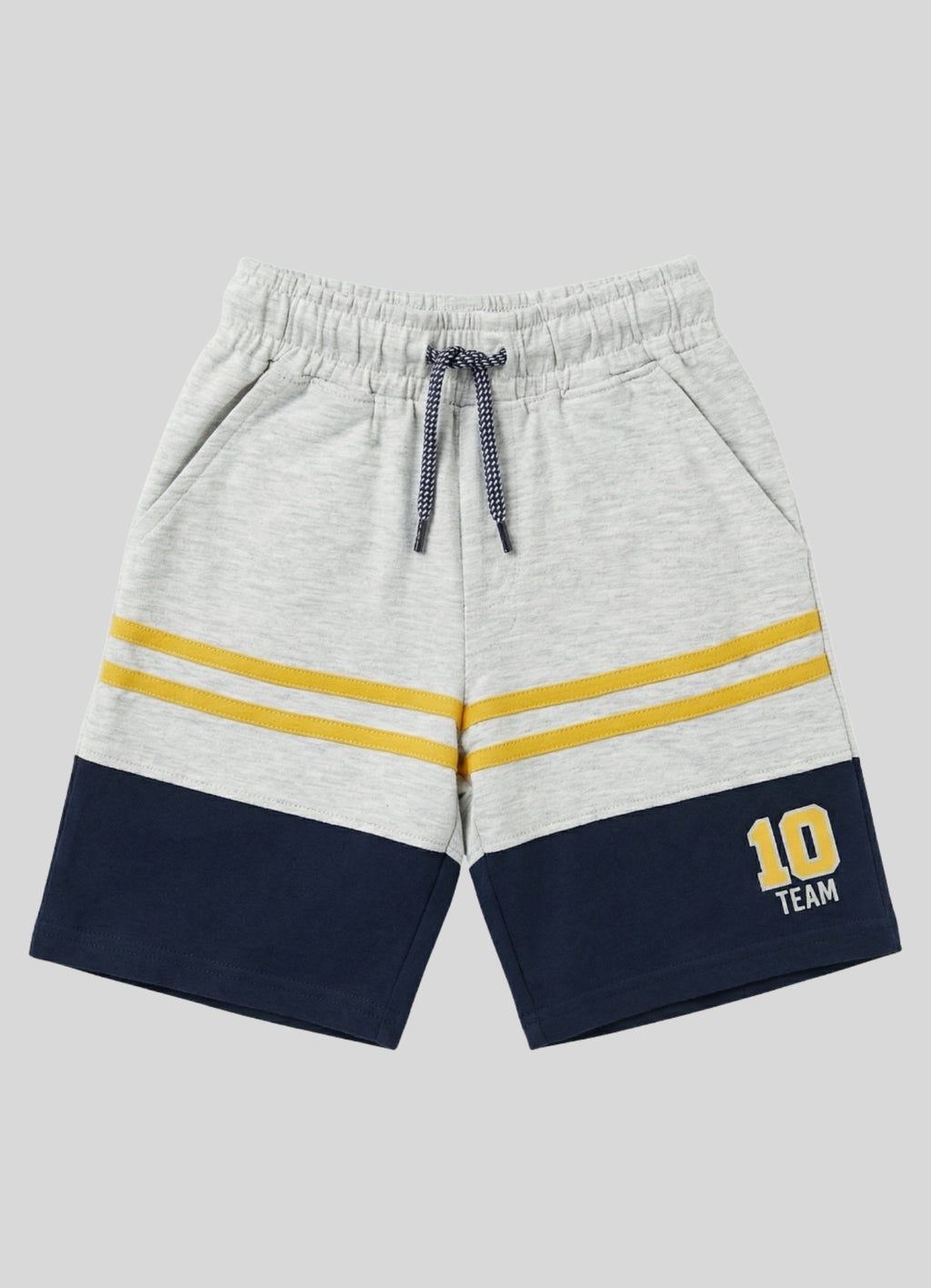 Colorblock Varsity  Shorts