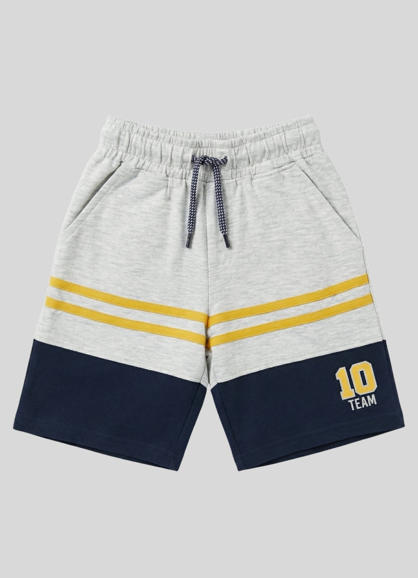 Colorblock Varsity  Shorts