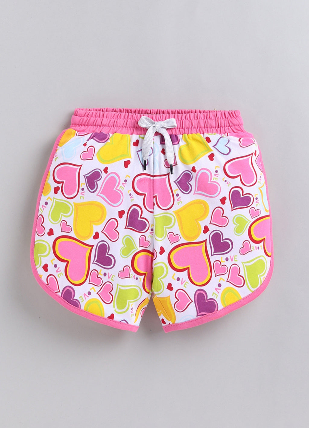 Cute flower printed short