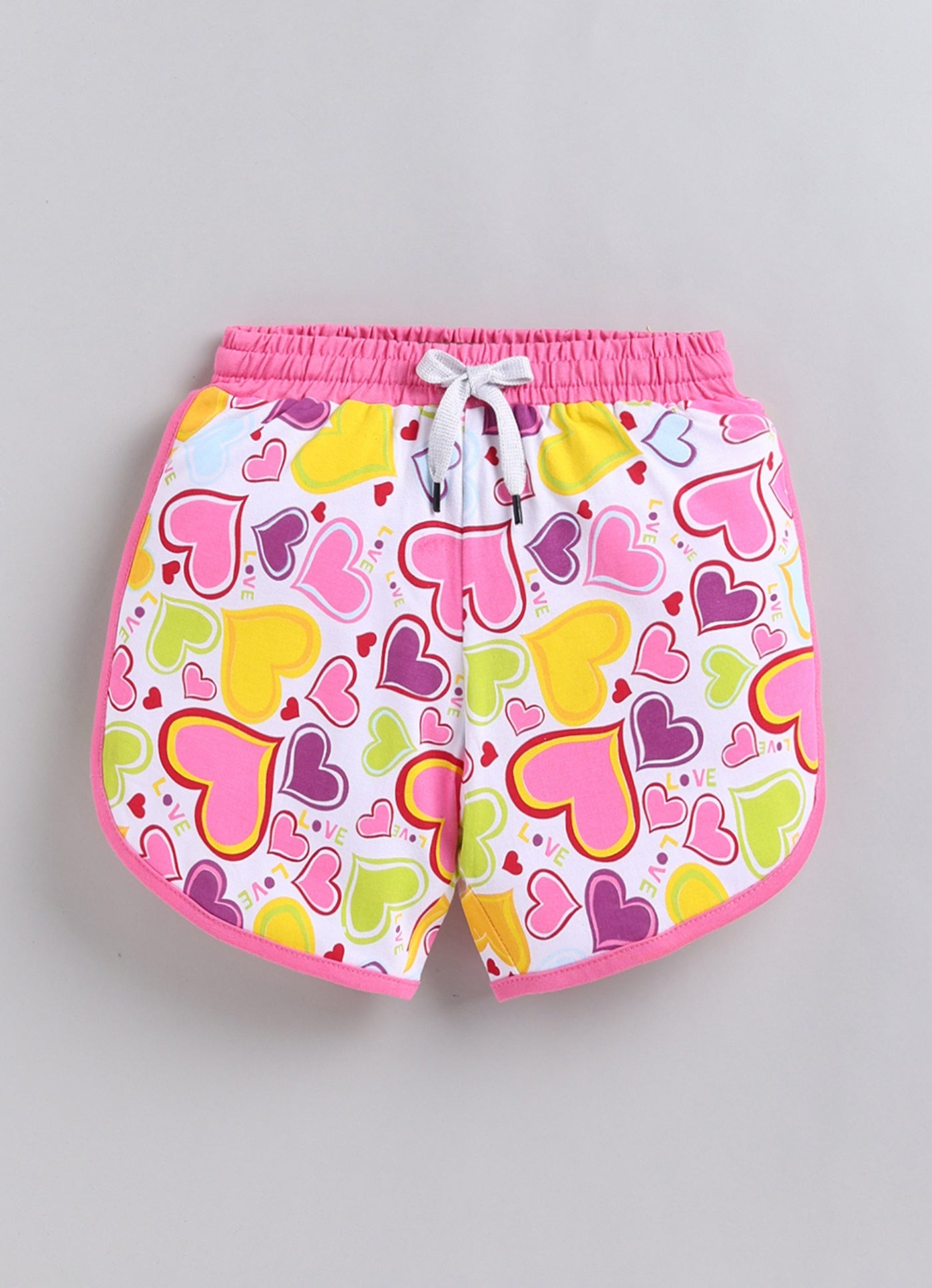 Cute flower printed short
