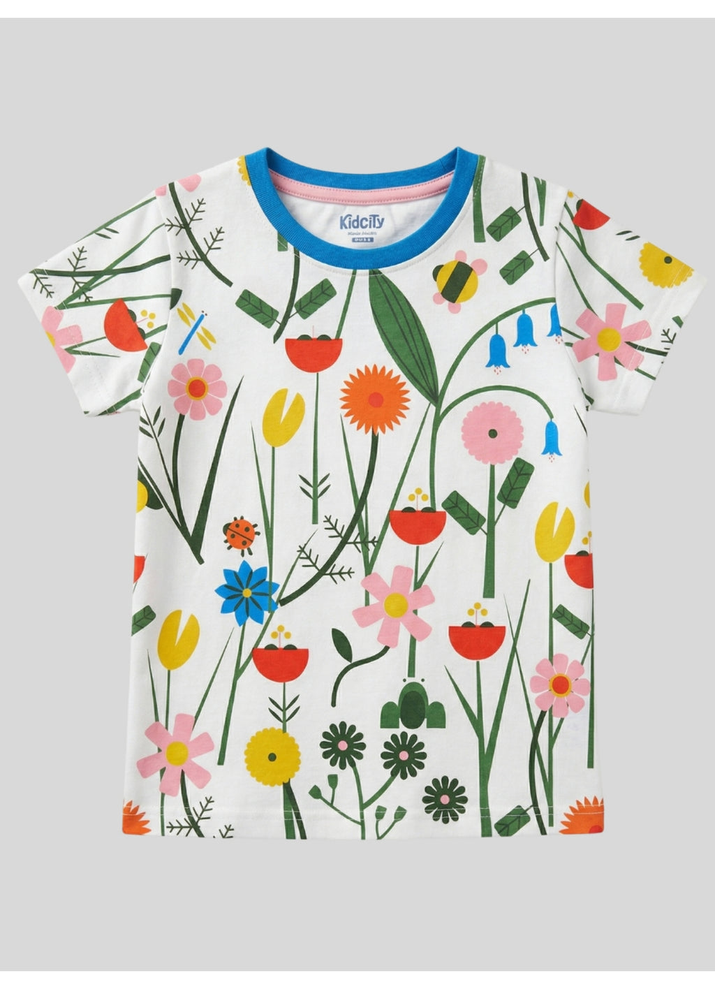 Garden Medley Graphic Top.