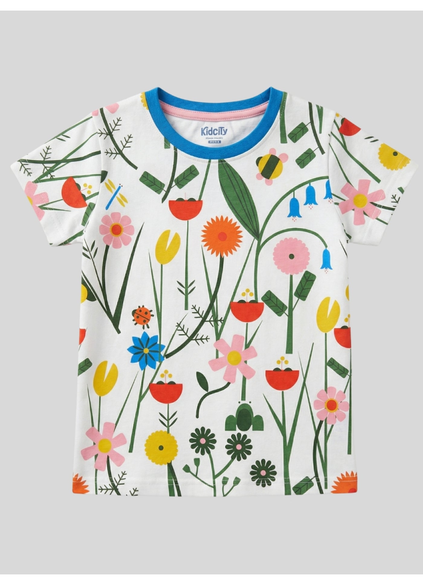 Garden Medley Graphic Top.