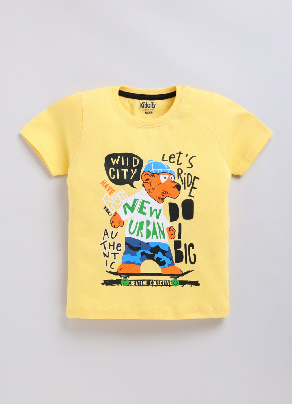 Crew-Neck Graphic T-Shirt