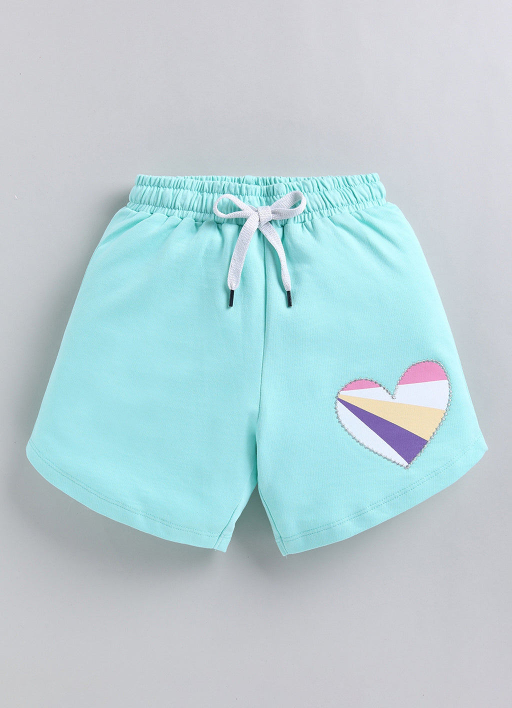 Pastel Retro Heart Dolphin Short