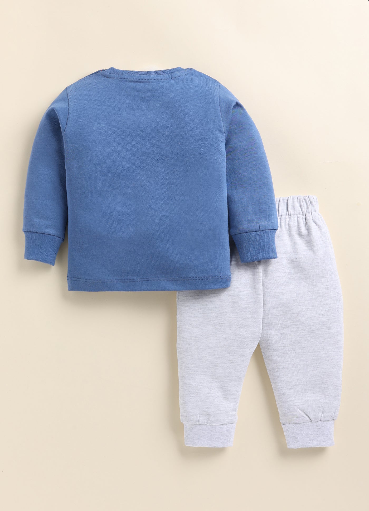Bear Hug Me Text Knitted Suit Set