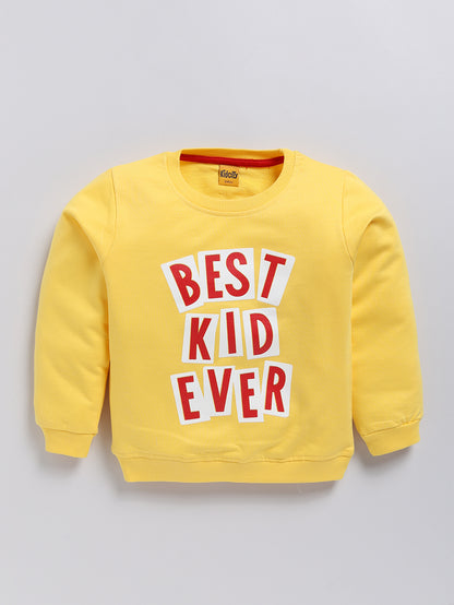 Best Kid Ever Printed Sweatshirts