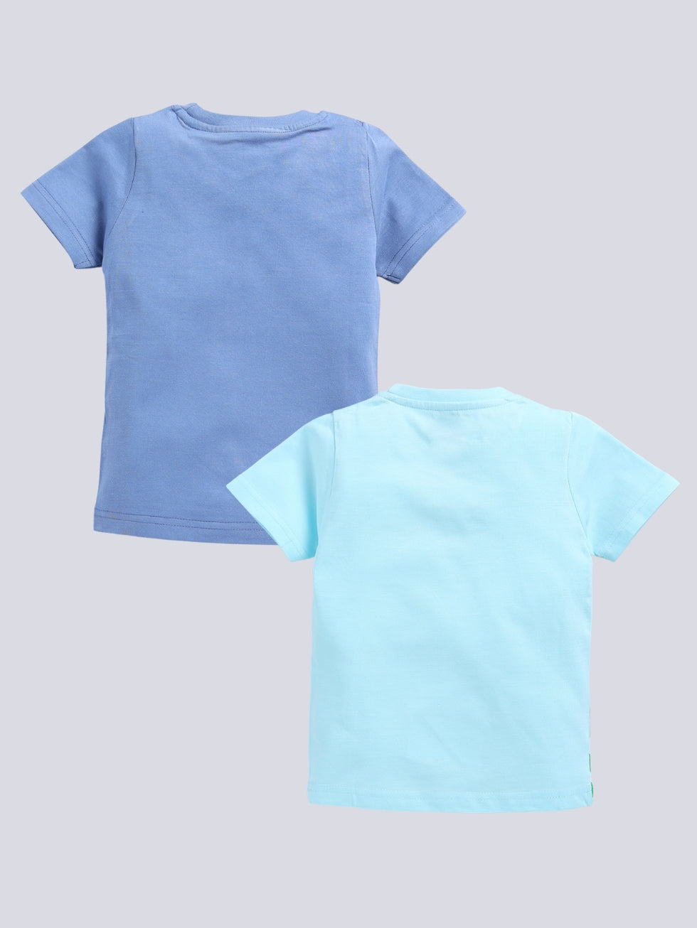 Boy's Basic Placement Print T-Shirt 2pc Combo Set