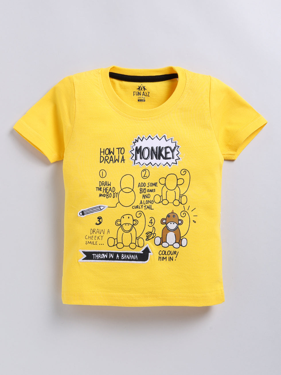 Boys Fashion All Over T-Shirt Combo Set (Pack of 2)