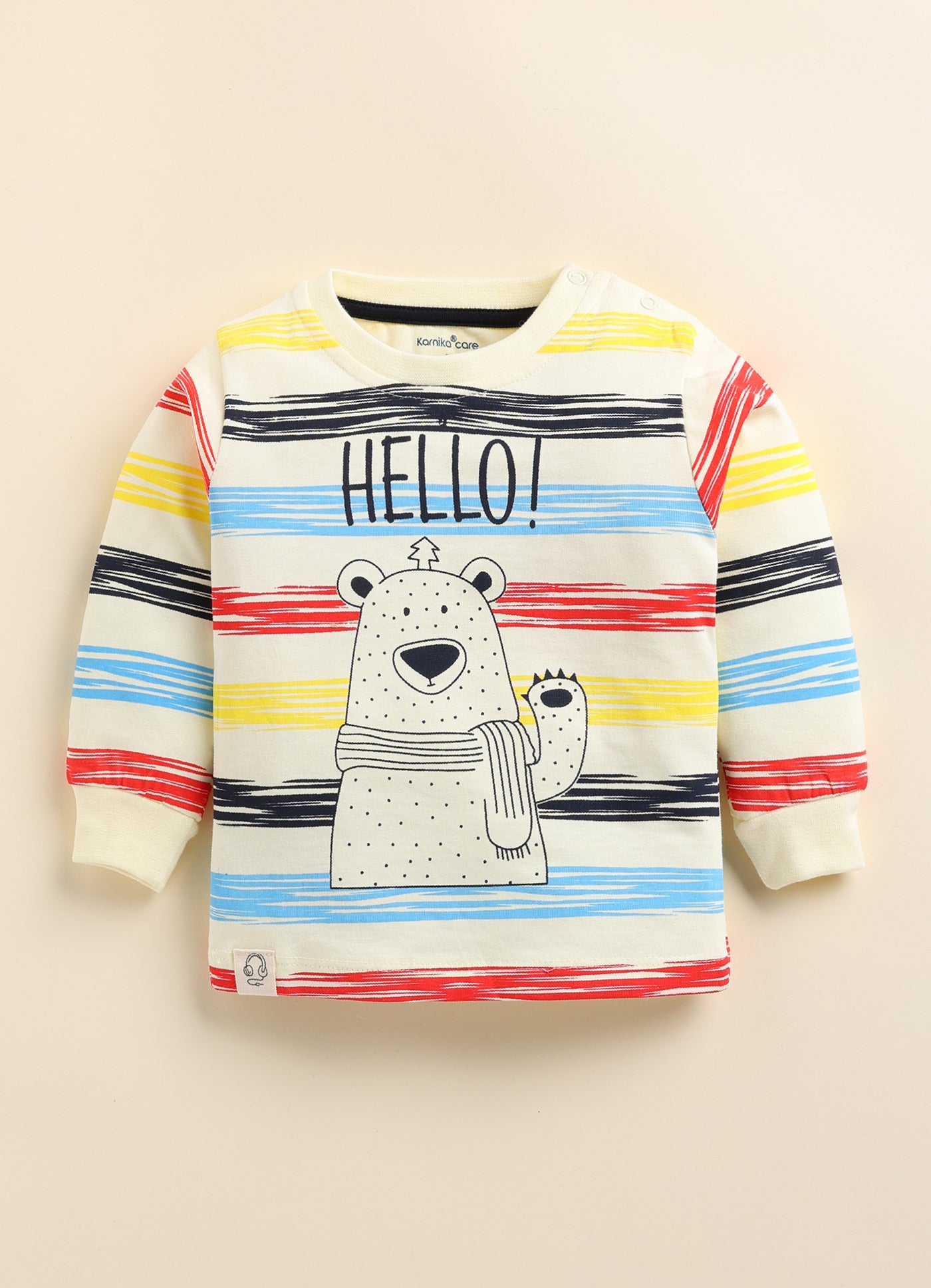 Cool Strips Knitted Suit Set