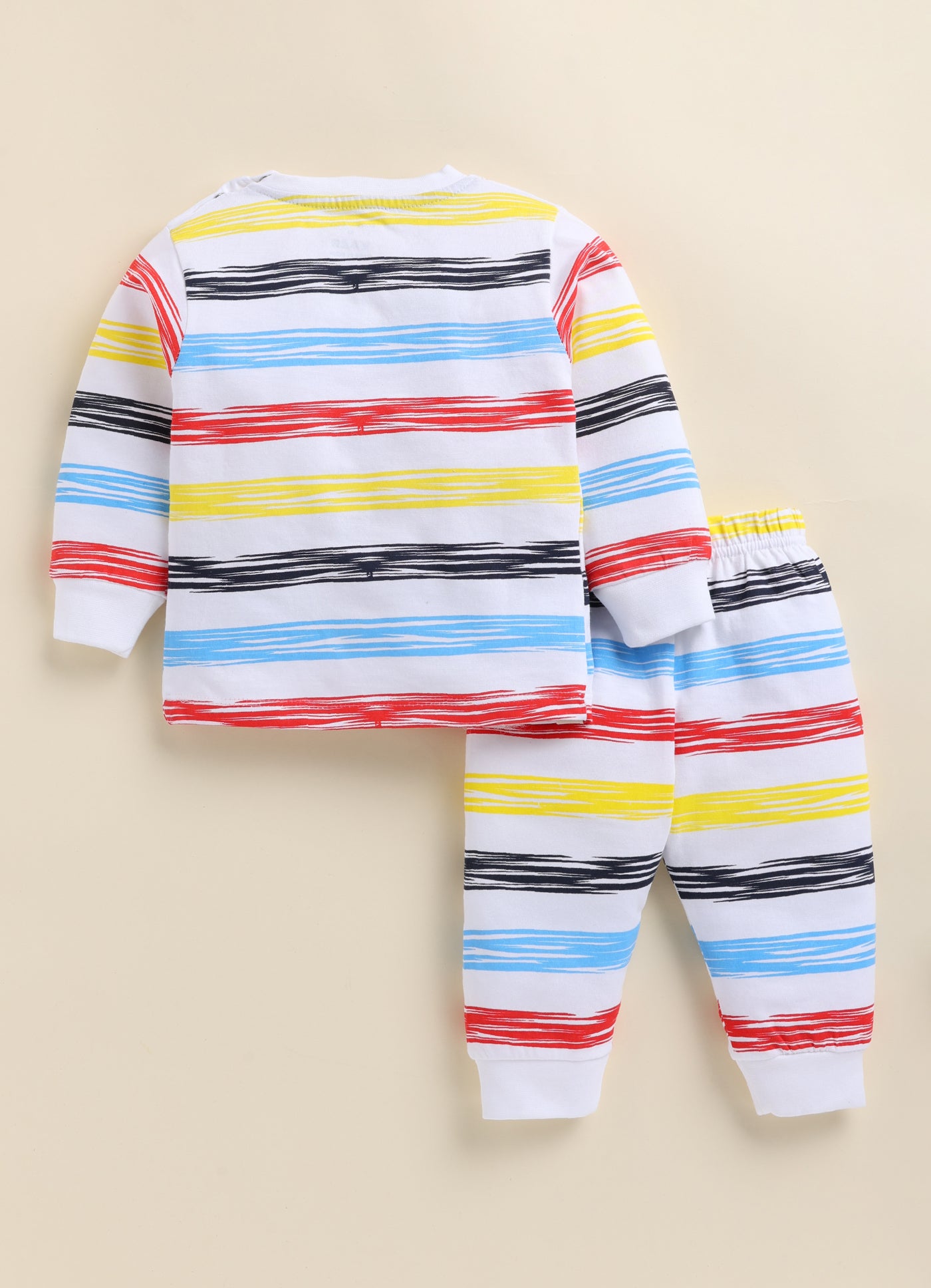 Cool Strips Knitted Suit Set