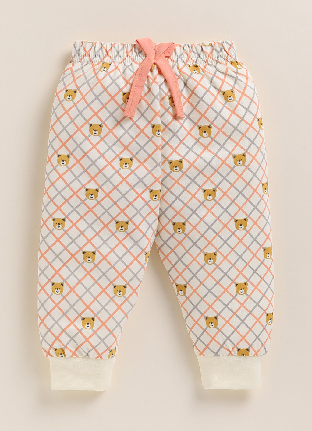 Bear & Love Travelling Print Knitted Suit Set