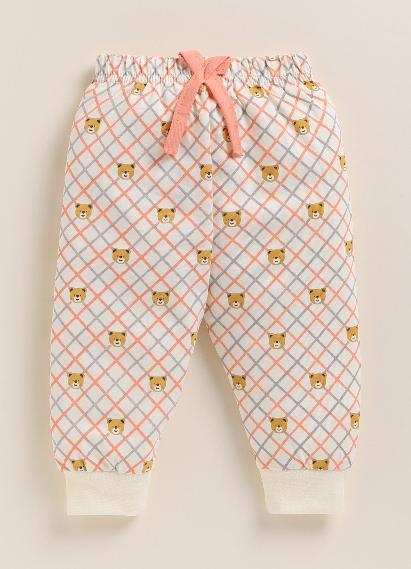 Bear & Love Travelling Print Knitted Suit Set