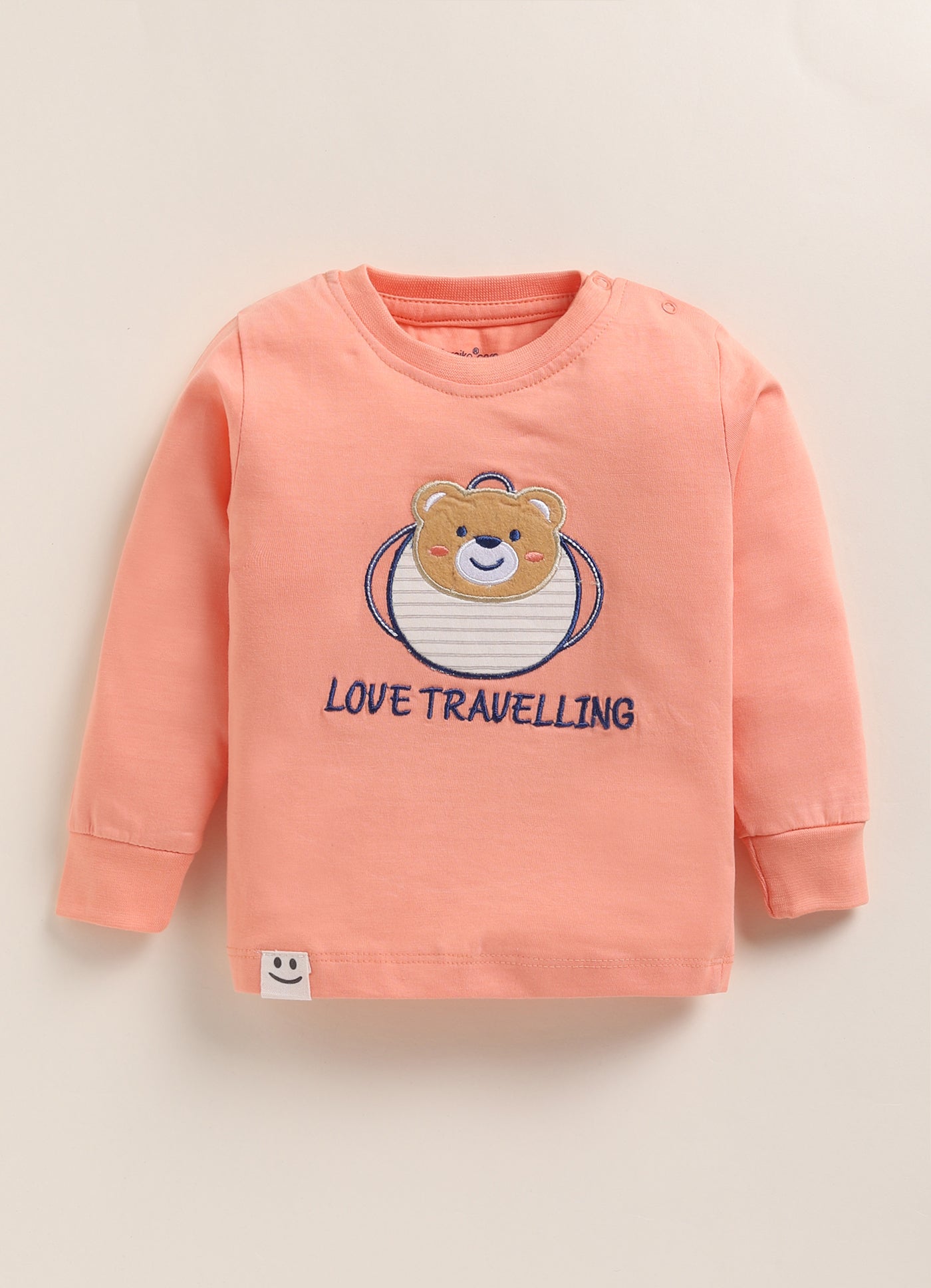 Bear & Love Travelling Print Knitted Suit Set