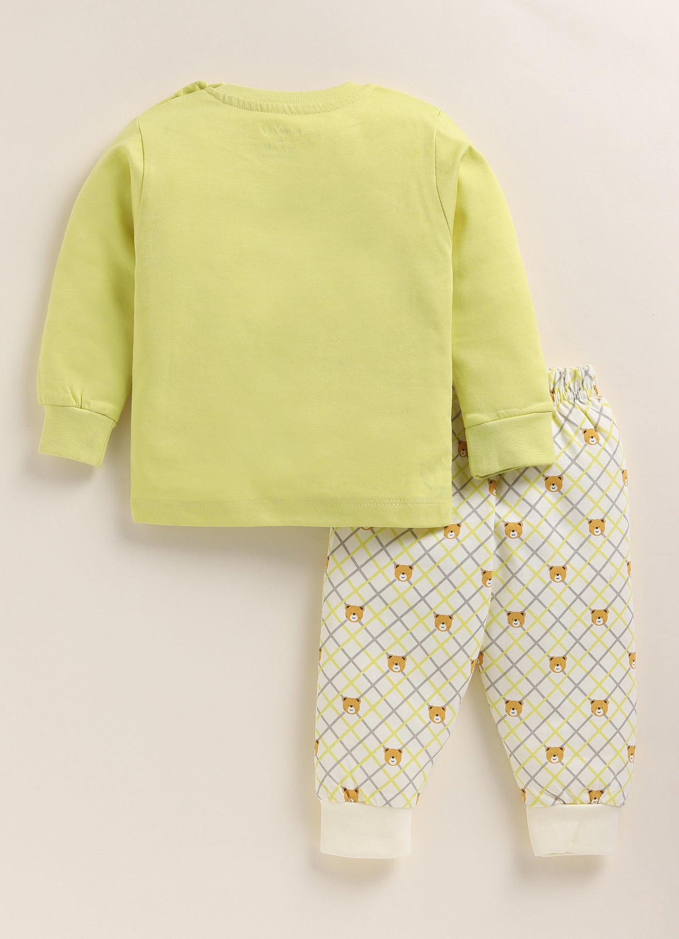 Bear & Love Travelling Print Knitted Suit Set