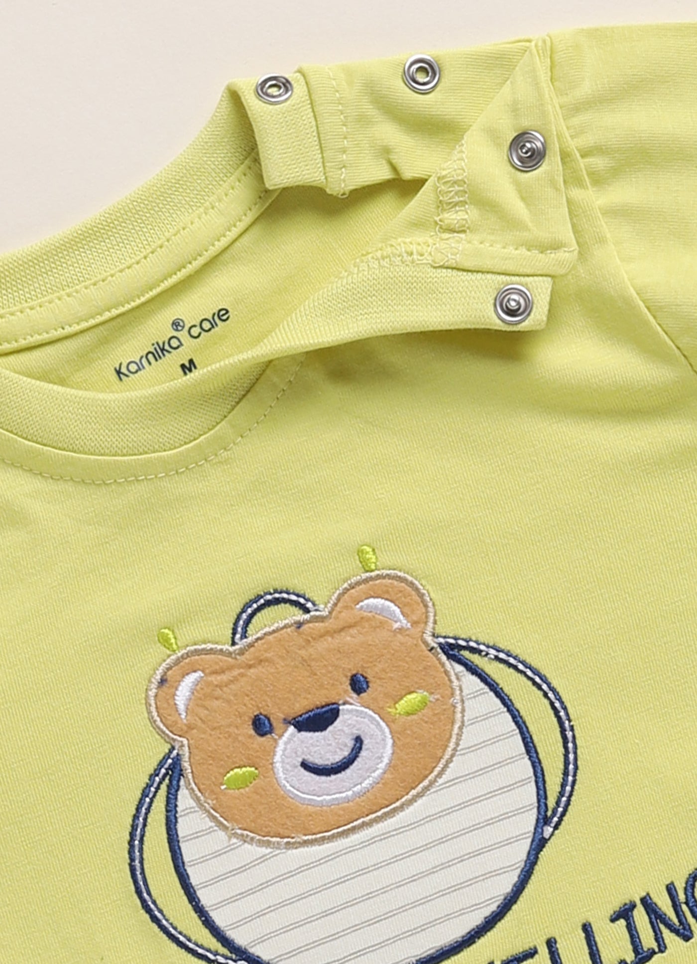 Bear & Love Travelling Print Knitted Suit Set