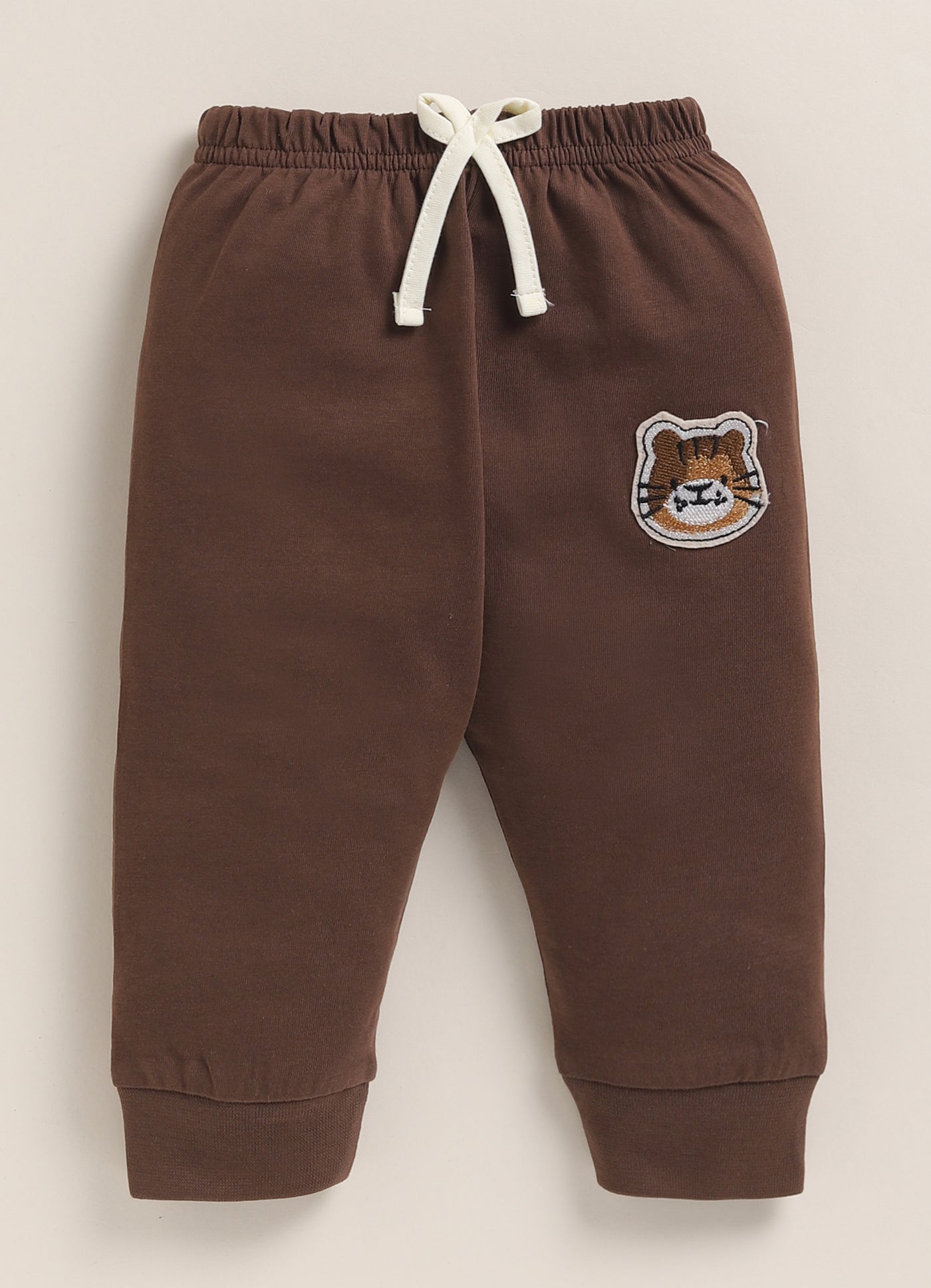 Tiny Bear Print Knitted Suit Set