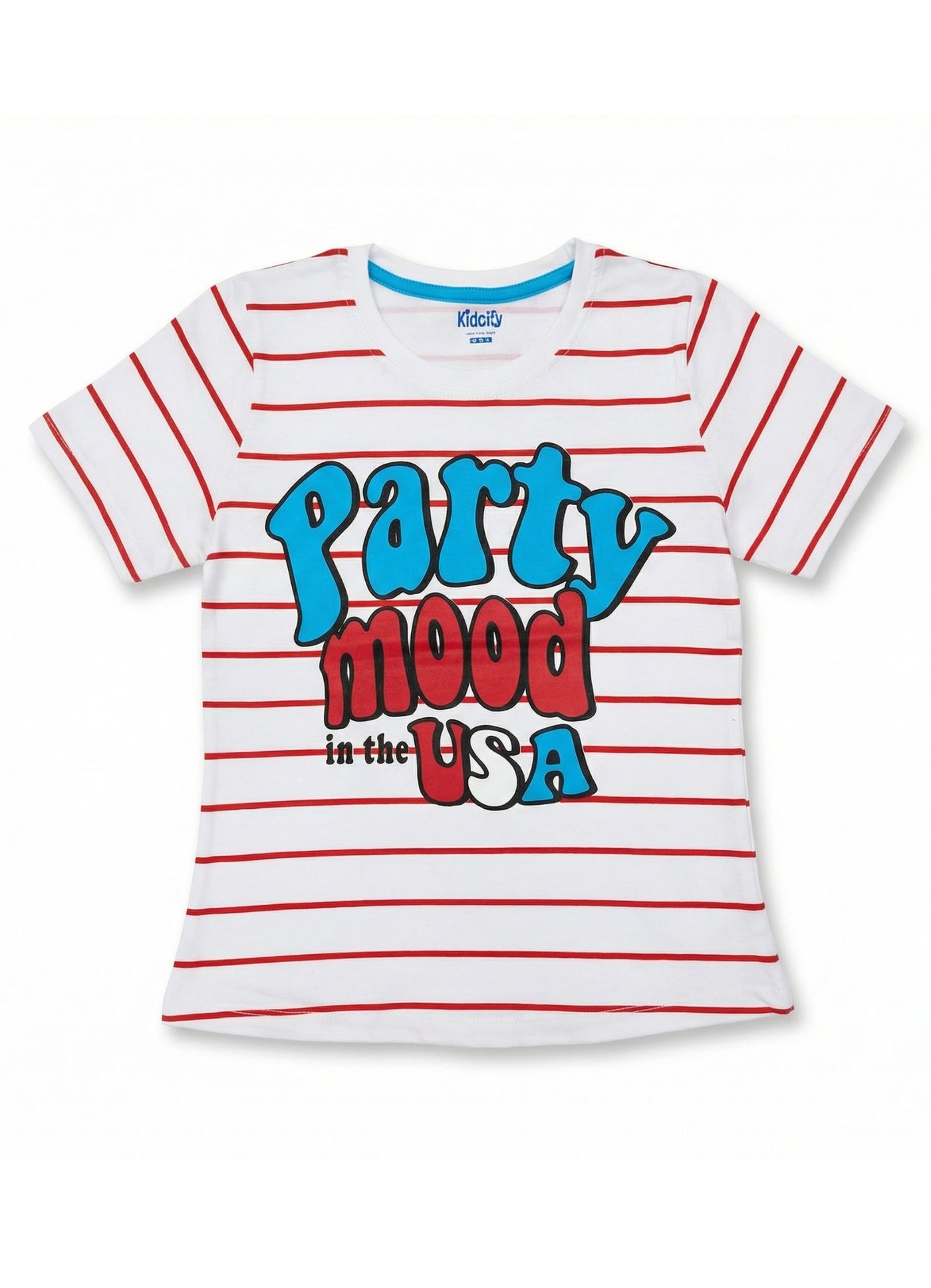 Party Mood in the USA Print Top.