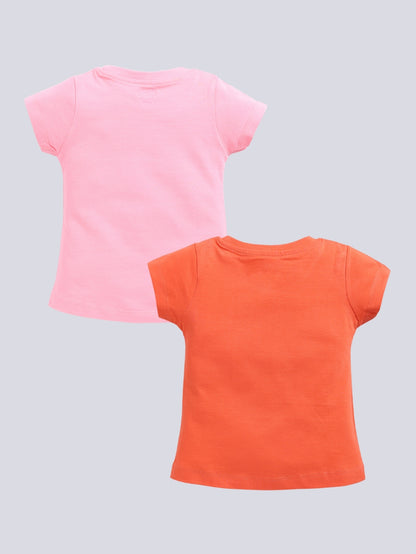 Blooming Dog & Butterfly 2 Pc Printed Tops