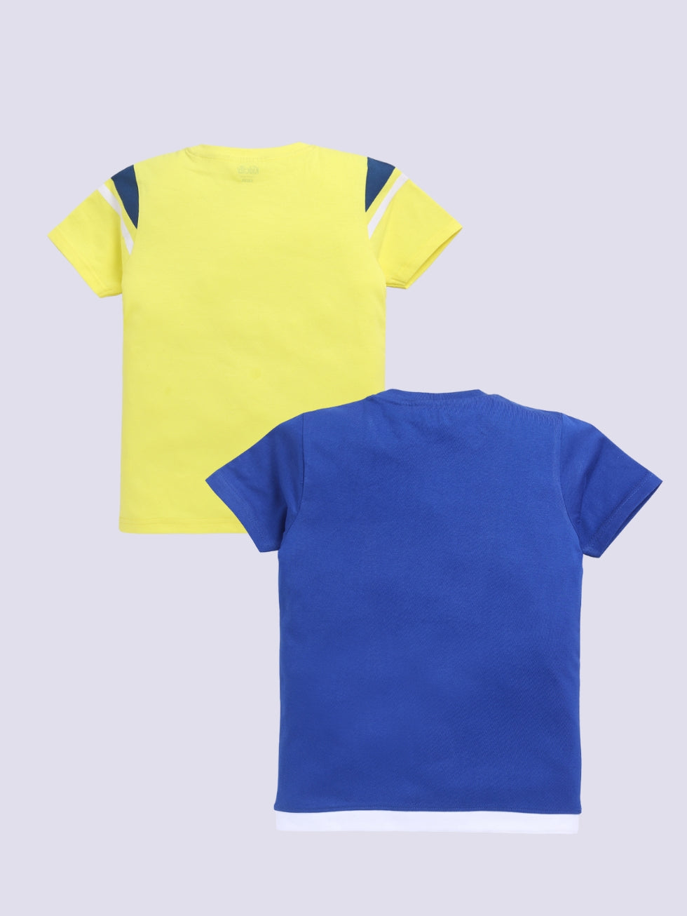 Boys Text Printed Tshirts 2pc Combo Set