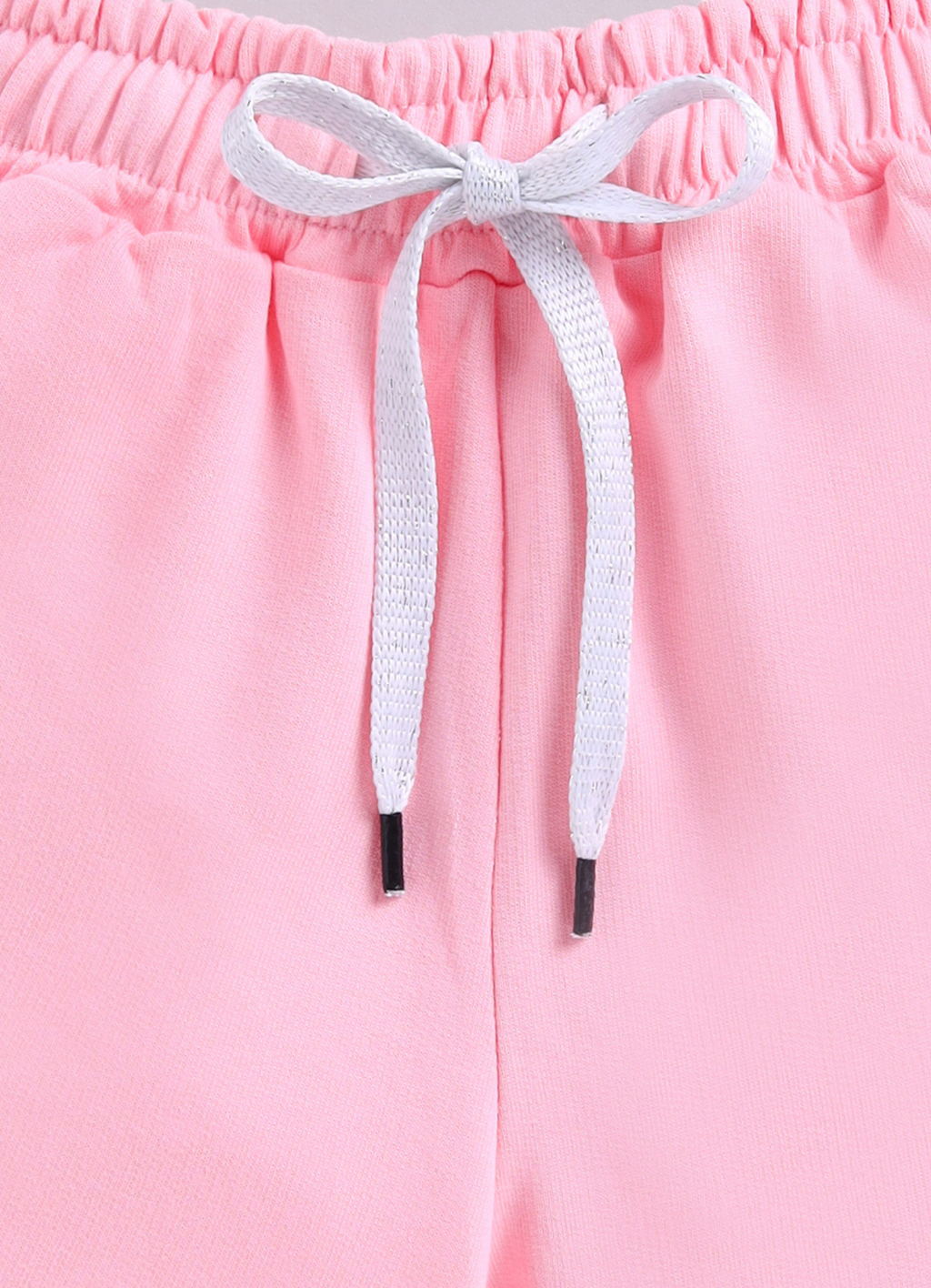 "BE FUN" Side-Stripe Play Shorts