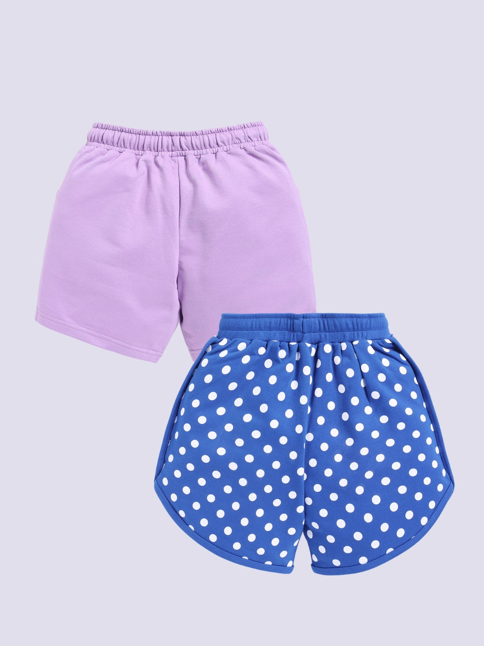 Girls shorts Combo set (pack of 2)