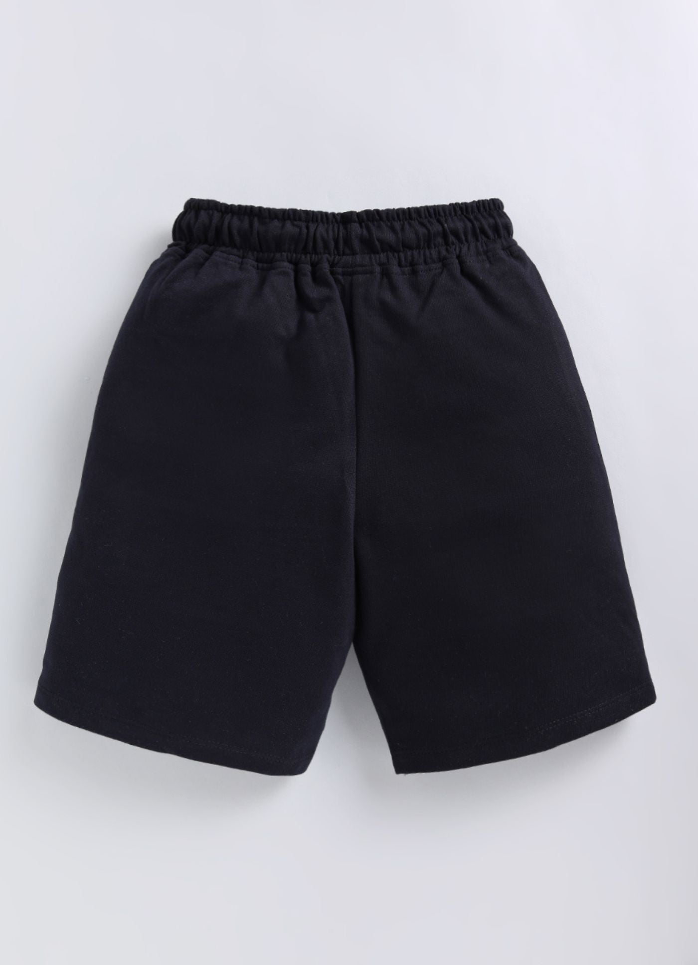 Monochrome "RUN" Colorblock Play Shorts