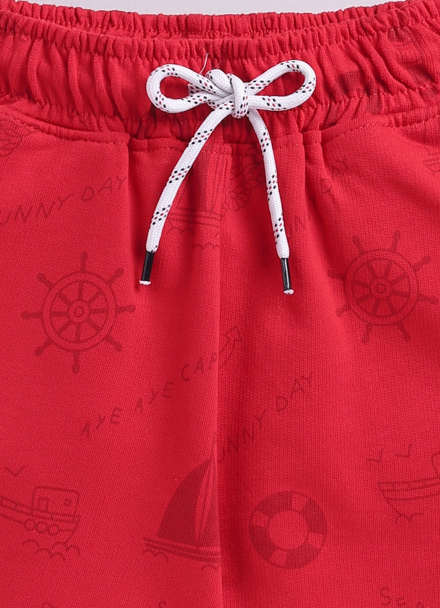 All-Over Nautical Printed Short