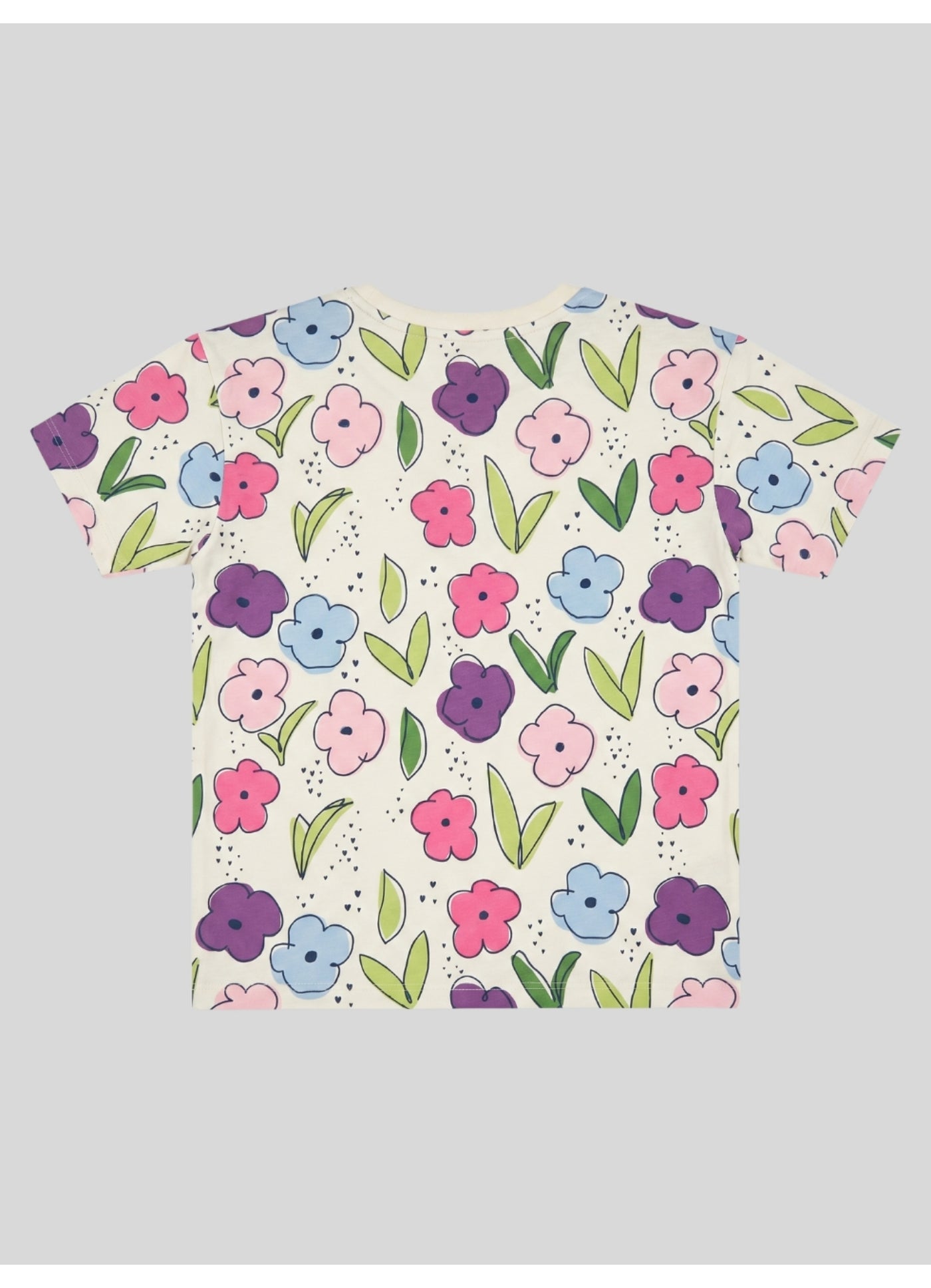 Butterfly and flower Graphic print Top.
