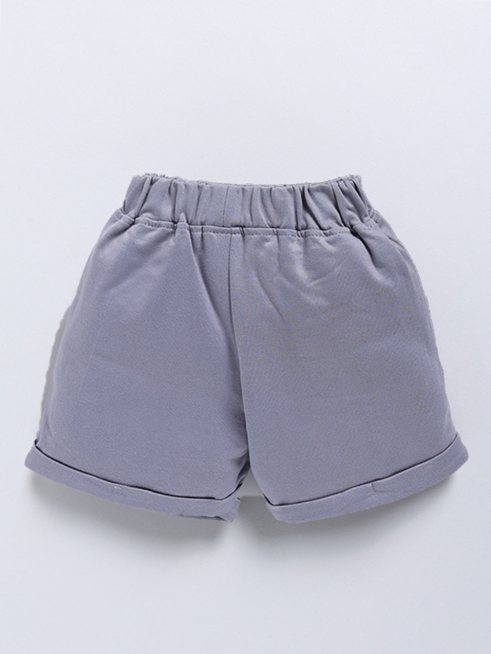 Crocodile Print & Smiley Face Design 2 Pc Shorts