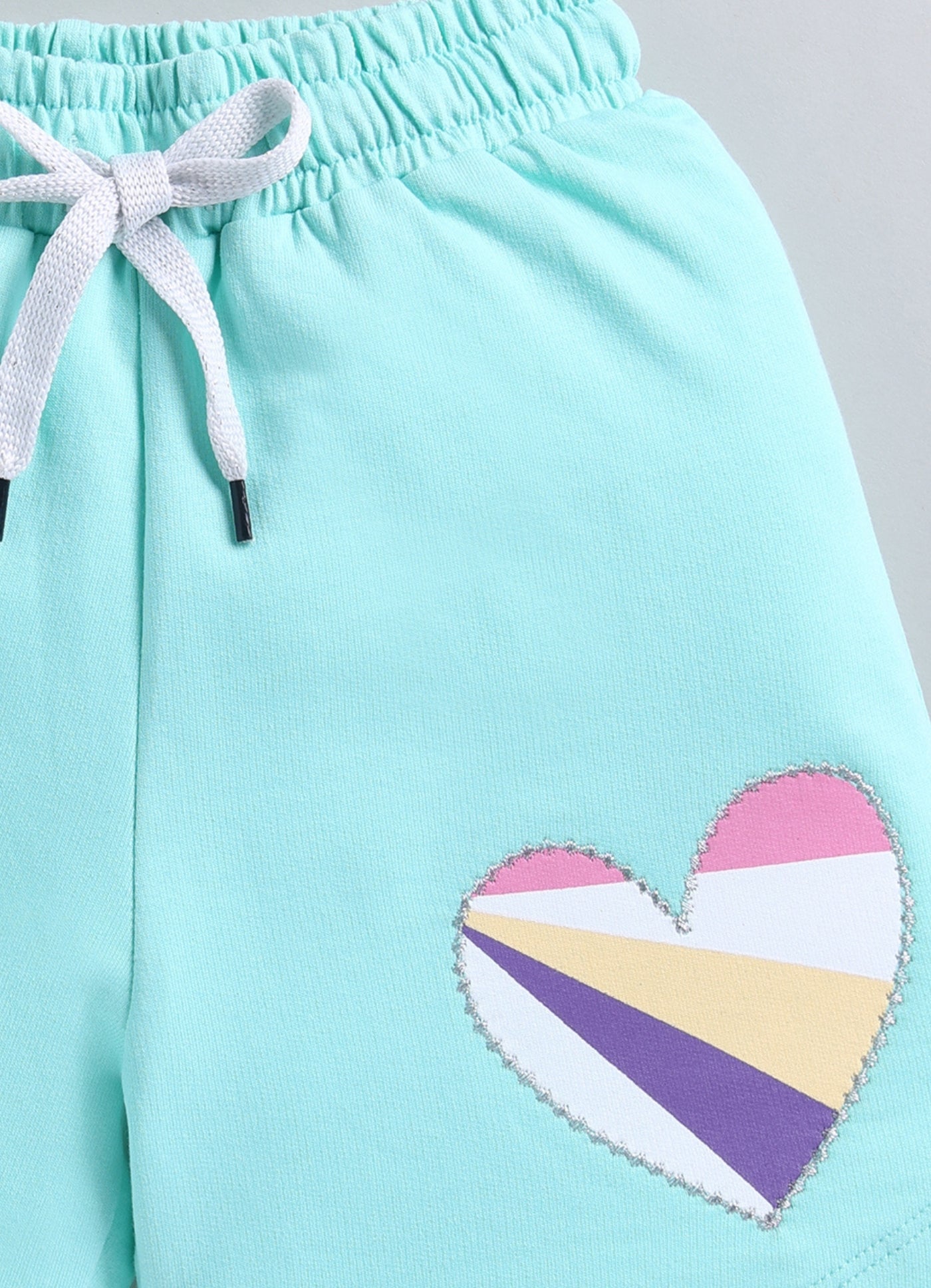 Pastel Retro Heart Dolphin Short