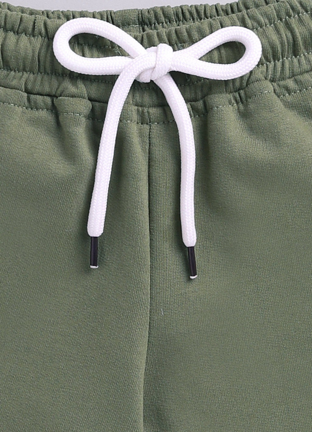 Cool Cargo Short with Typographic Detail