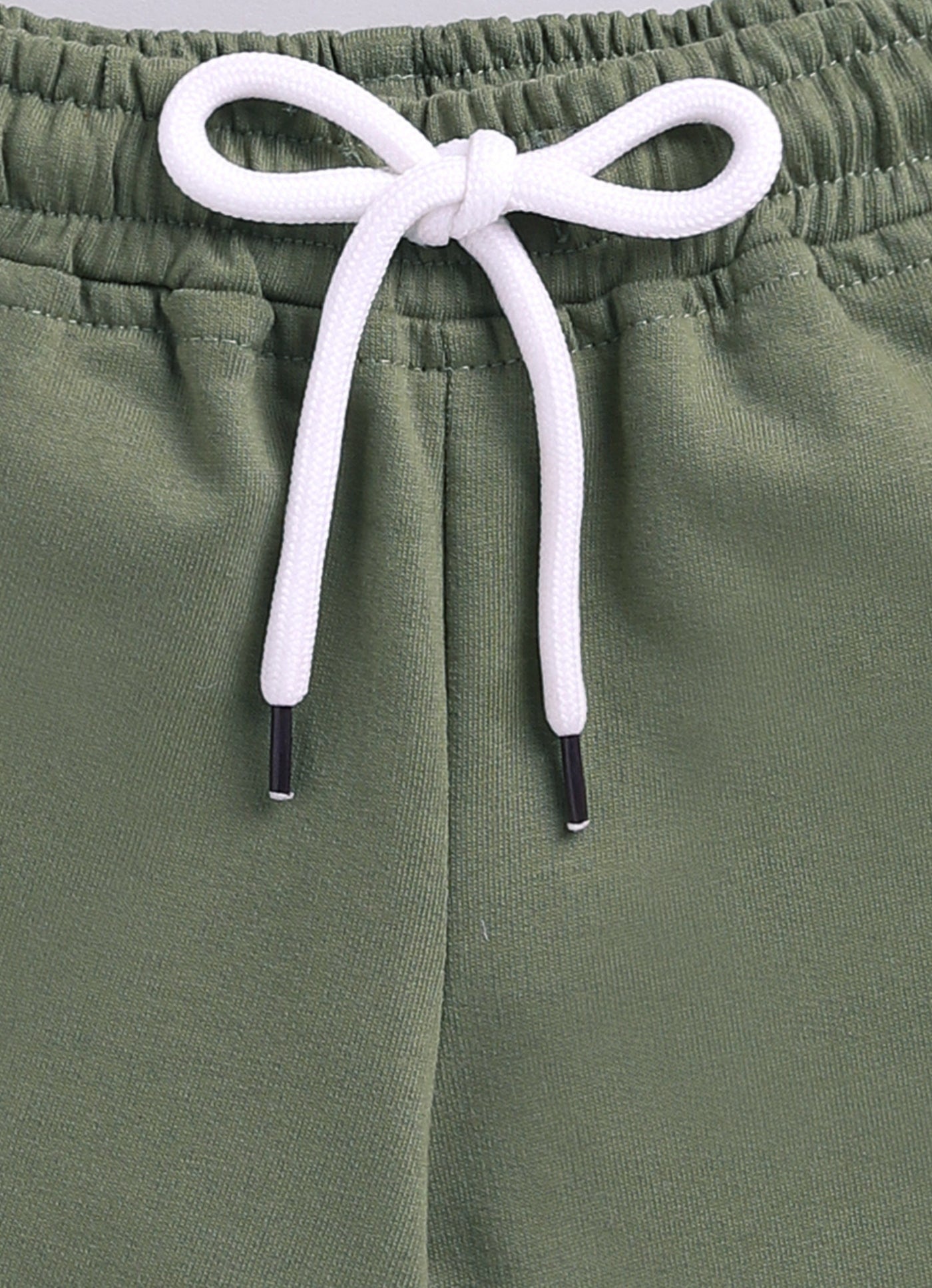 Cool Cargo Short with Typographic Detail