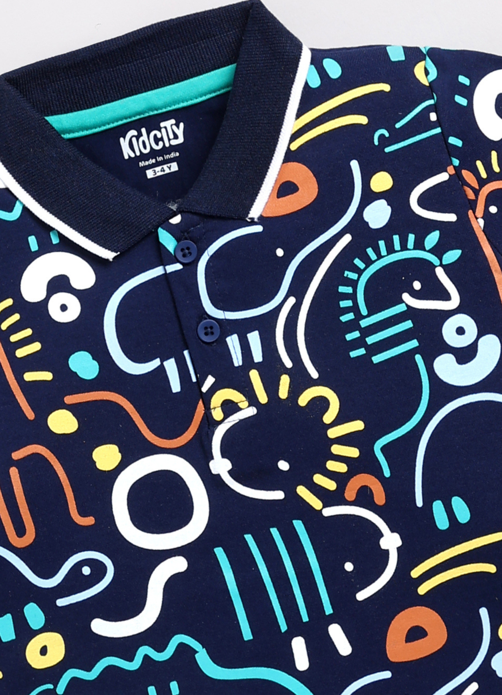 Doodle Animal All-Over Print T-Shirts