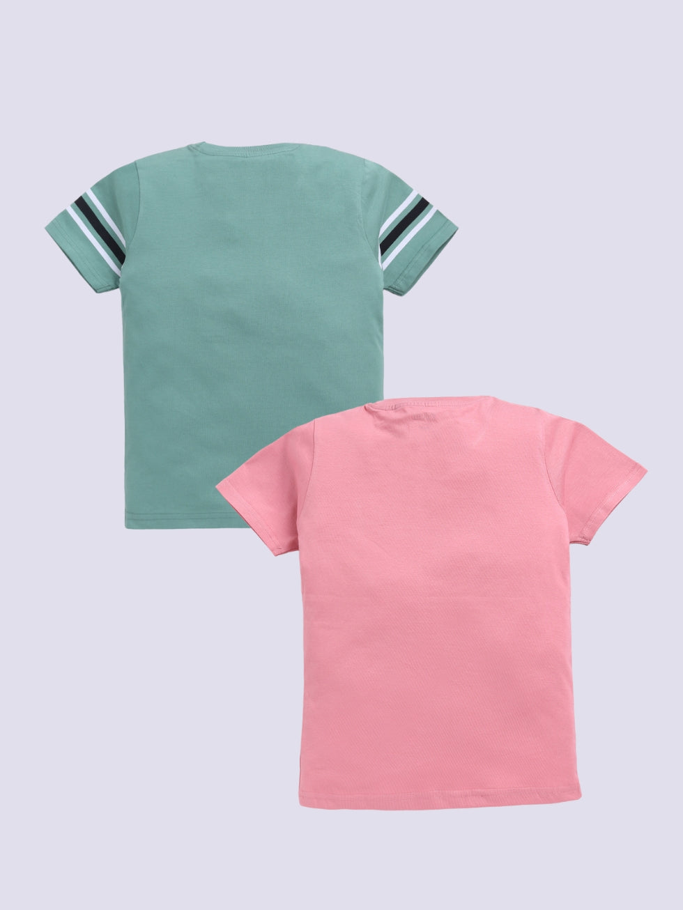 Boys Text Printed Tshirts 2pc Combo Set