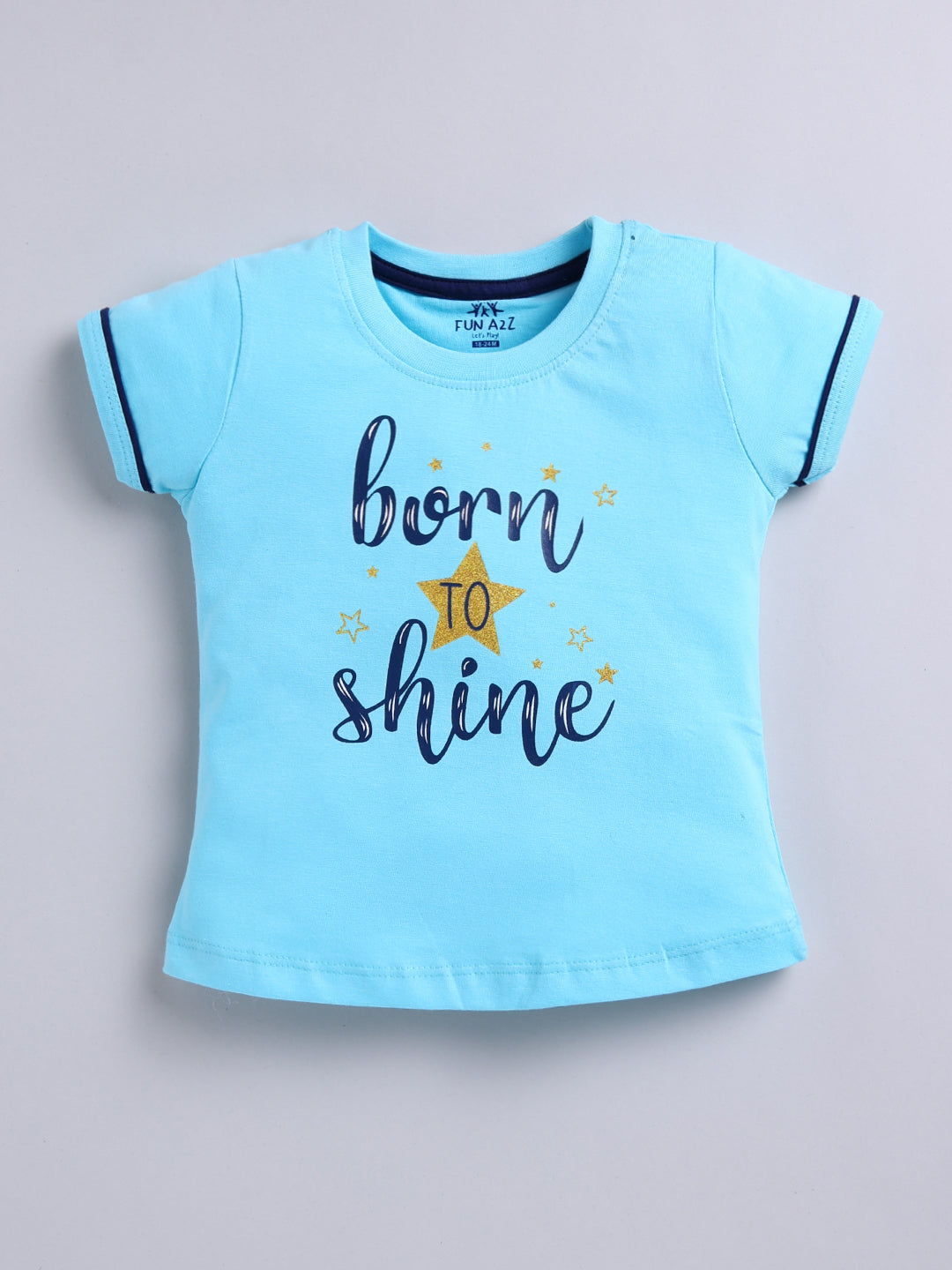 Girls Placement Printed Basic 2pc Combo Set Top