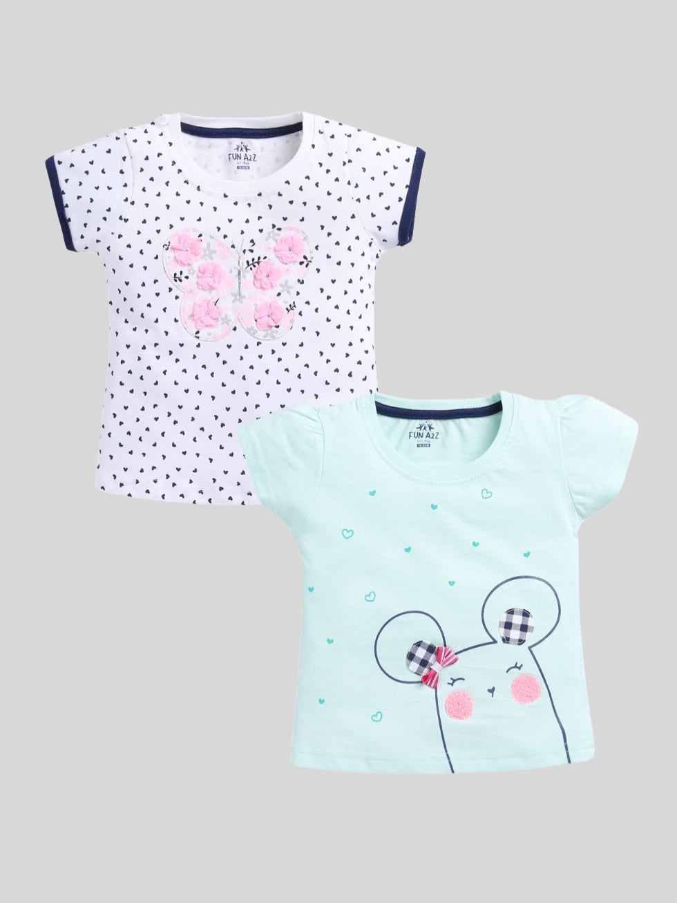 Baby Girls Fasion Top 2pc Combo Set