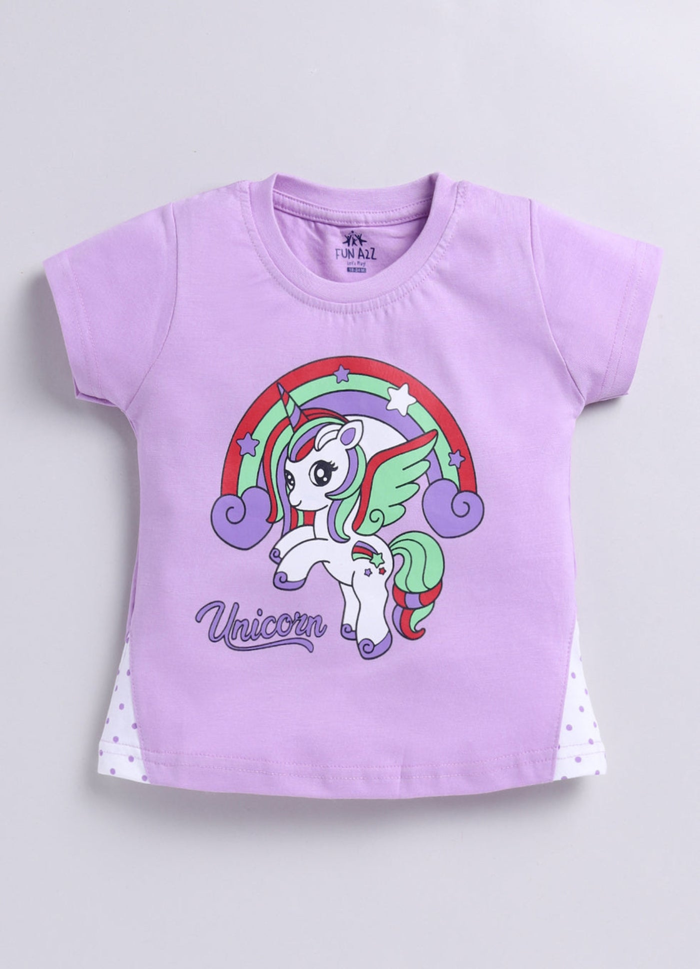 Girls Unicorn Printed Combo Set