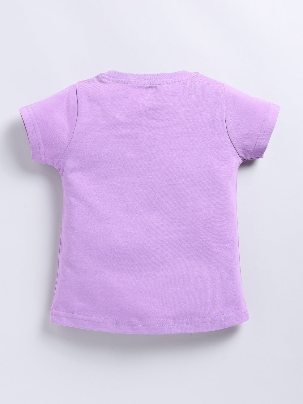 Girls Basic Placement Print 2pc Combo Set Top