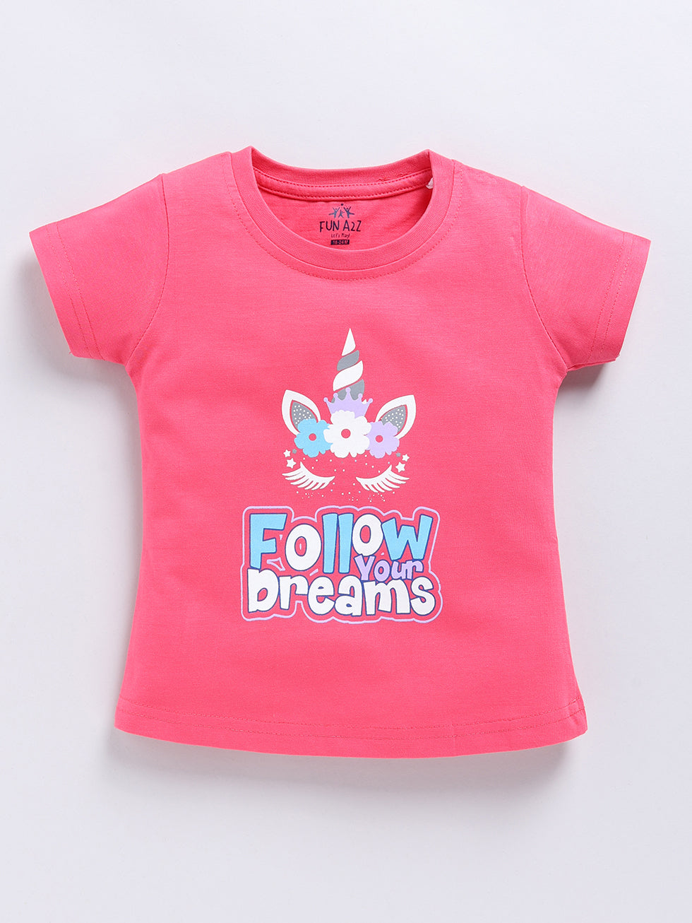 Girls cute Bear Printed Combo Set 2 pc Tops