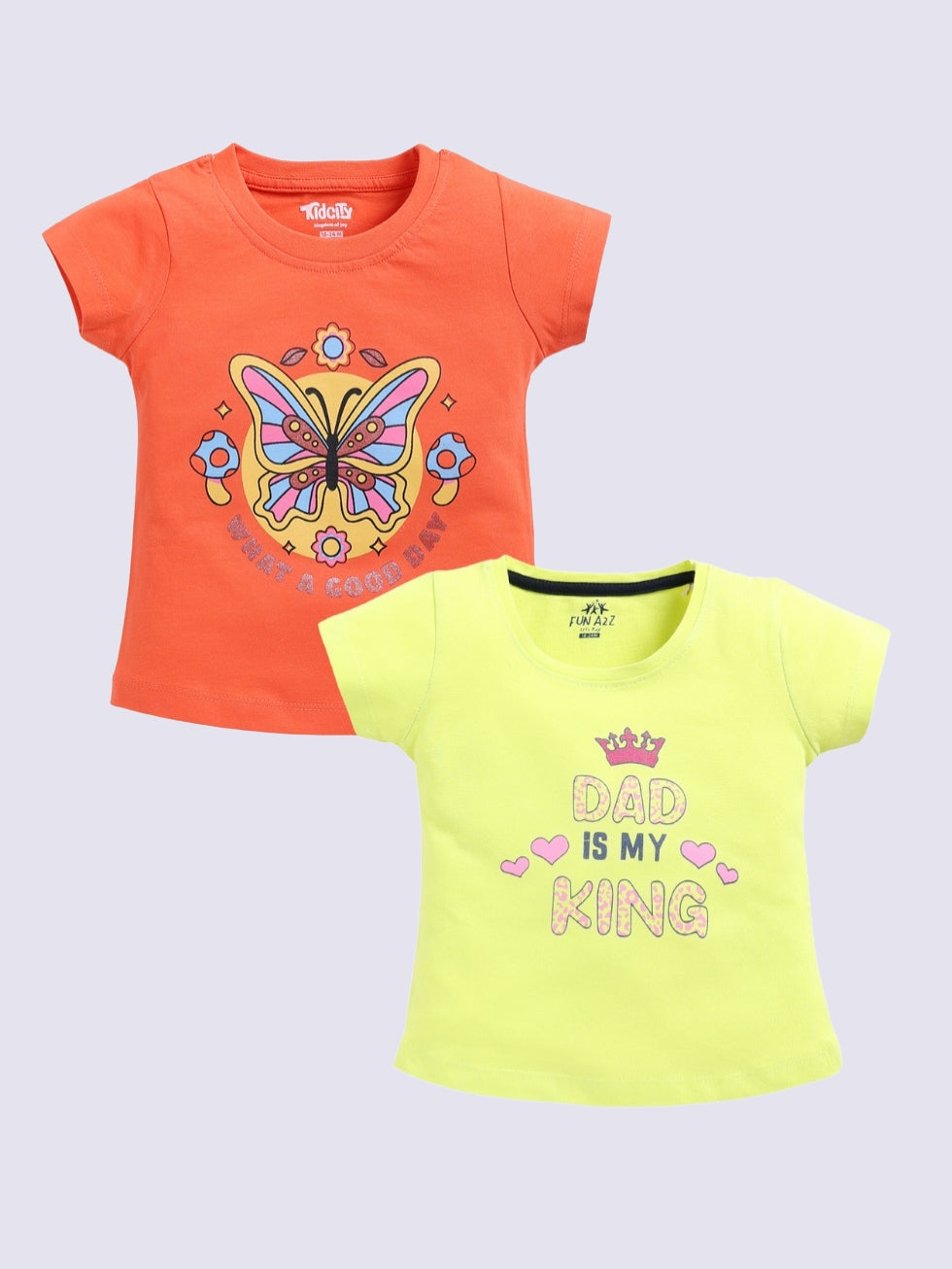 Baby Girls Basic Top 2pc Combo Set