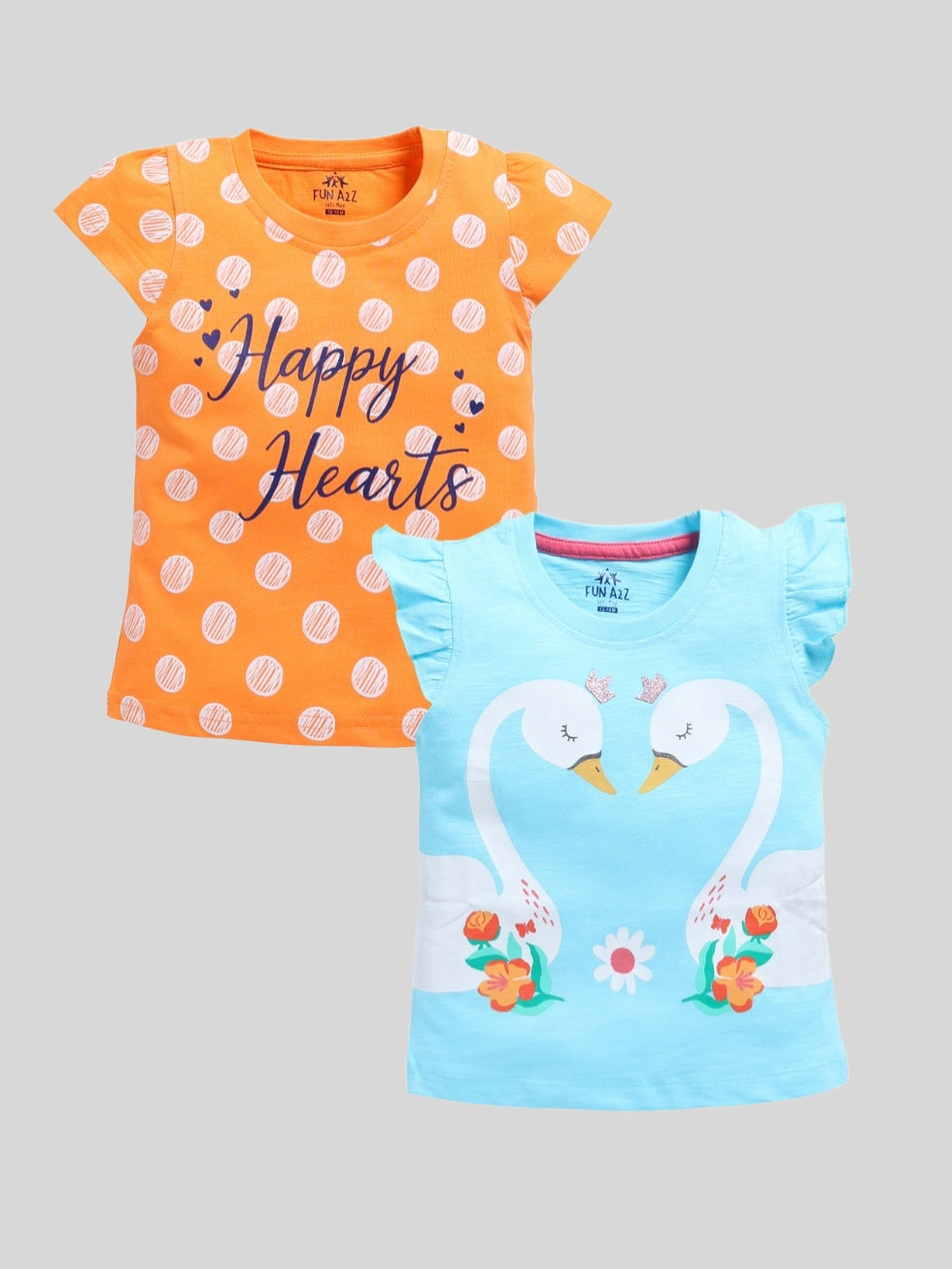 Girls Fasion Top 2pc Combo Set