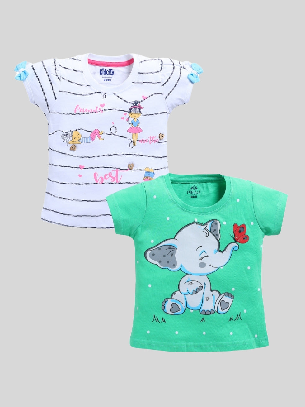 Baby Girls Fasion Top 2pc Combo Set