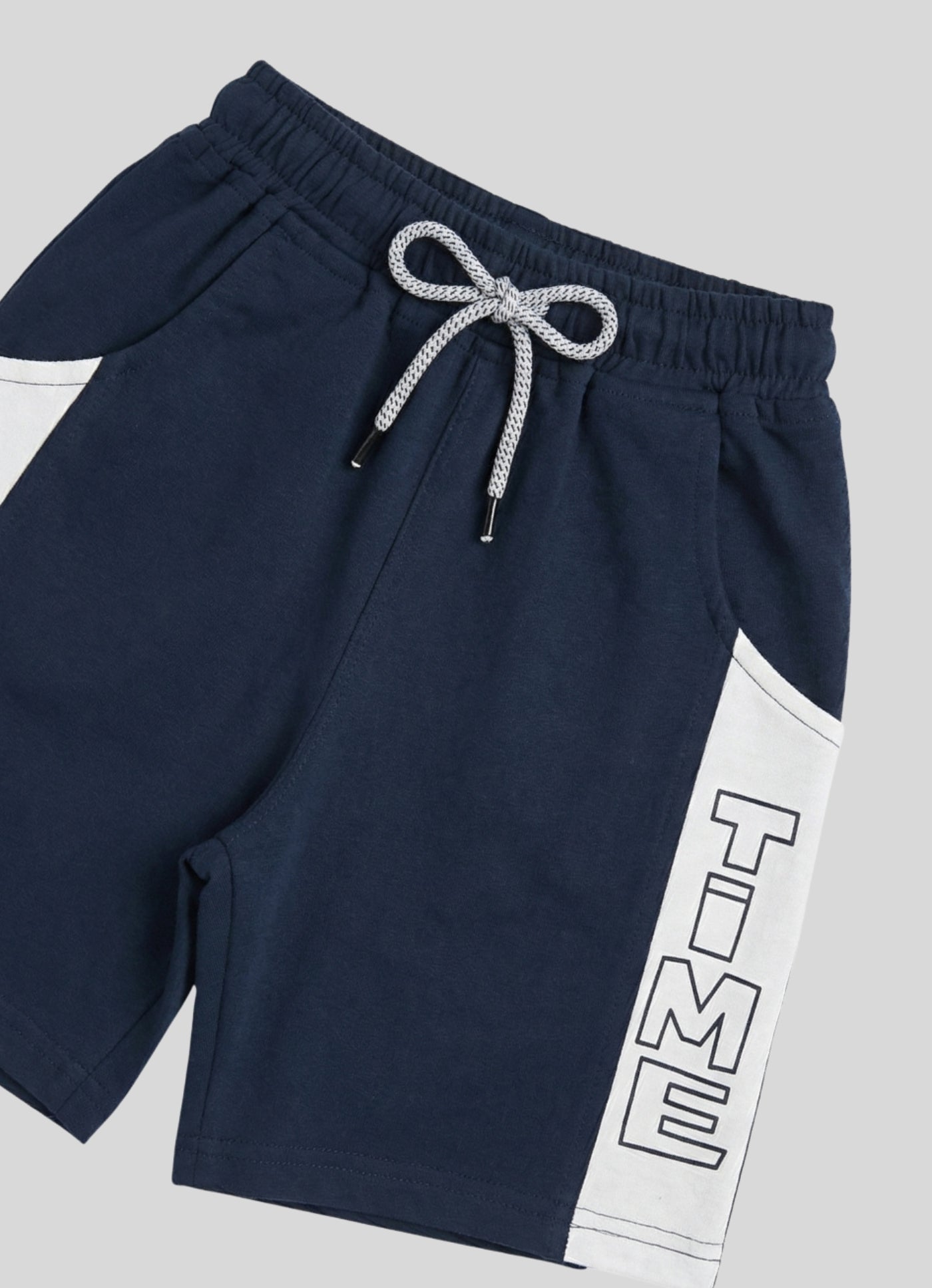Spliced Graphic Shorts