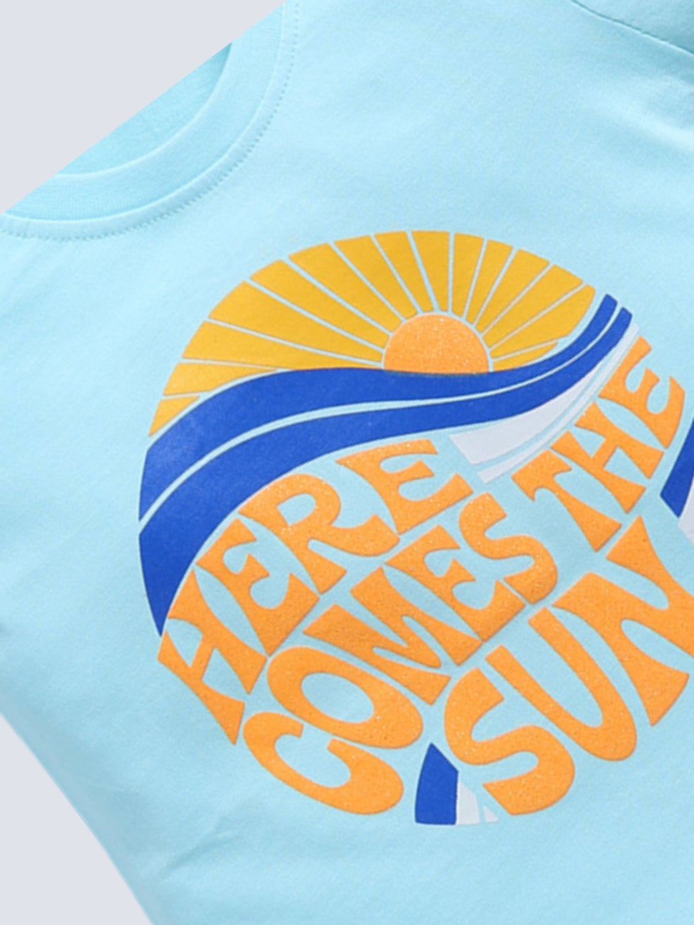 Sunshine & Smile Dog 2 Pc Printed Tops