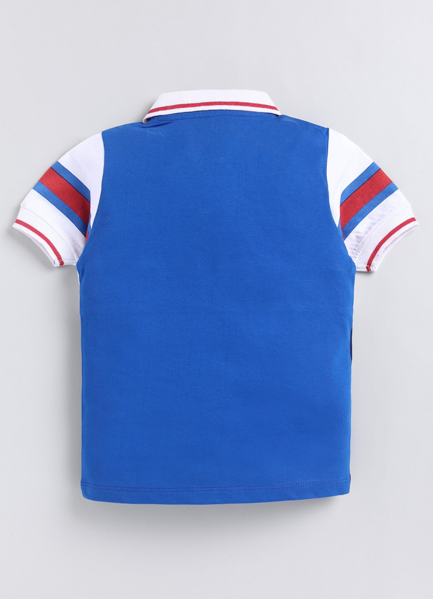 Nautical Sailboat Colorblock Polo T-Shirt