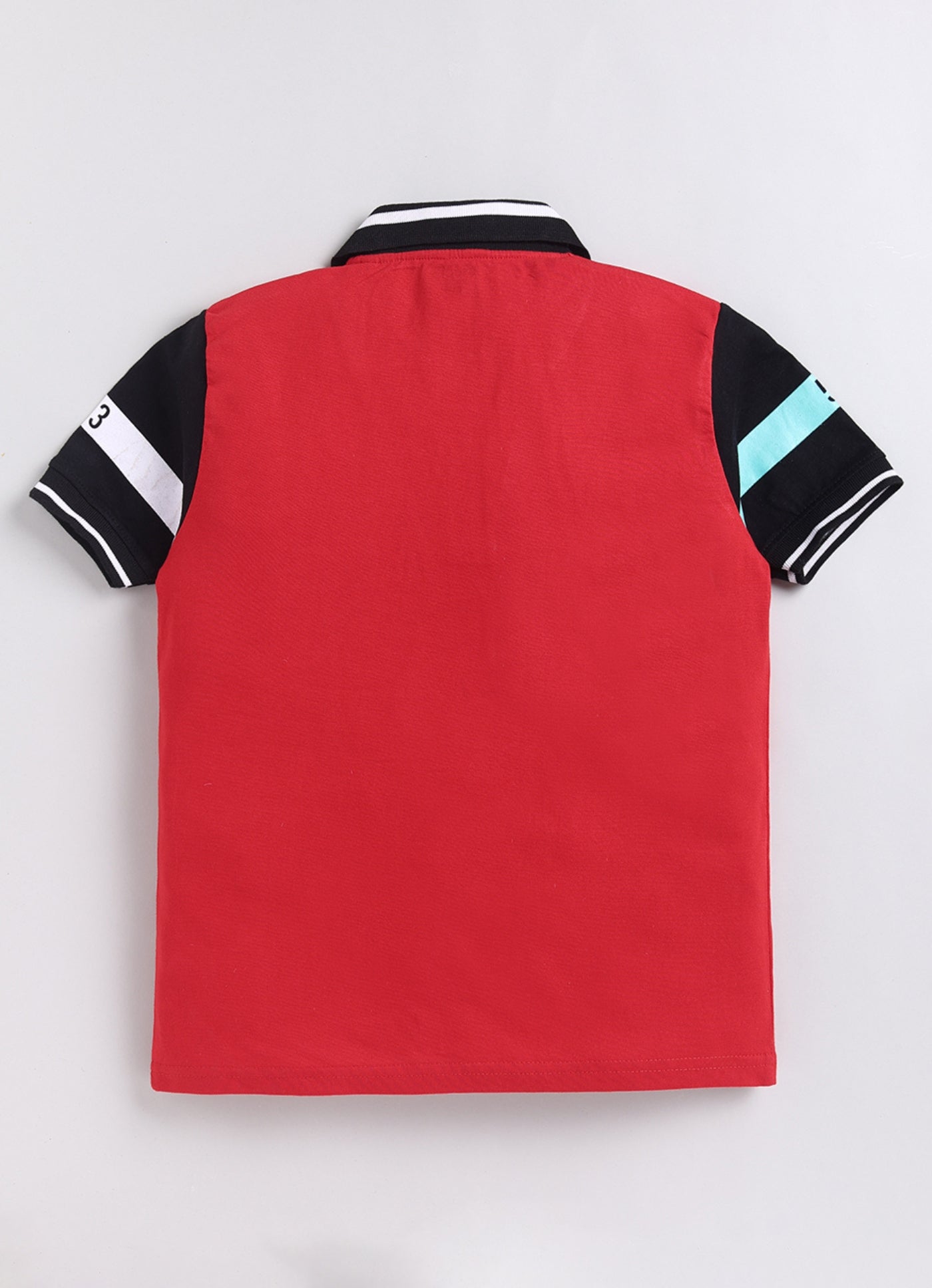 Varsity Athletic Division Colorblock Polo T-Shirt